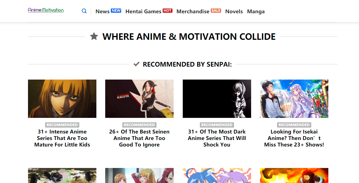 Anime Motivation|Website For Anime Motivation, Quotes & Life Lessons!